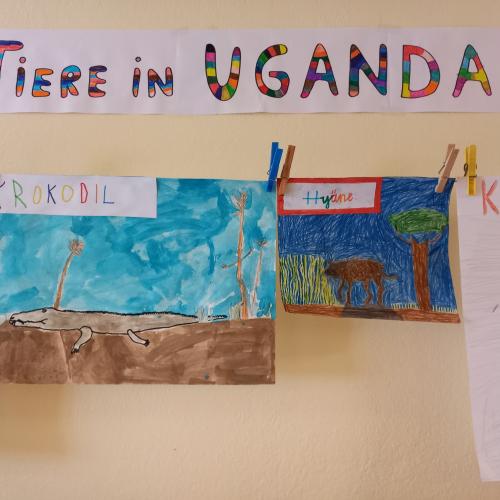 Tiere in Uganda