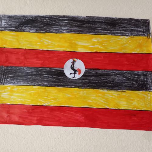 Uganda - Flagge
