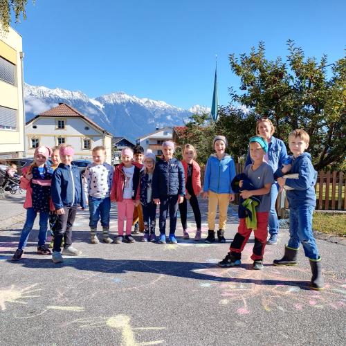 Schülergruppe