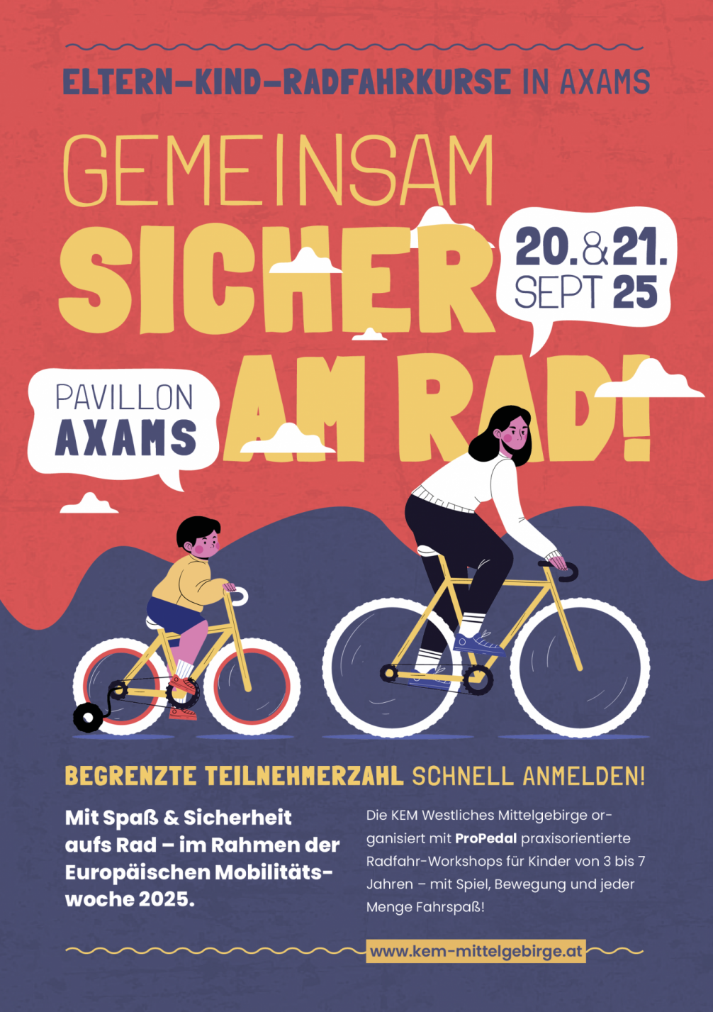 Mobilitätswoche 2025 20./21.9. im Pavillon Axams